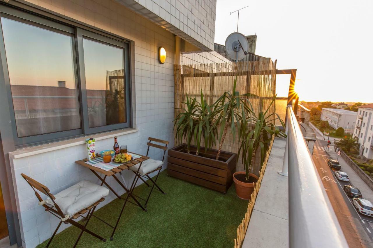 Sunset Relaxing Apt With Terrace, Parking & Bikes Porto Luaran gambar